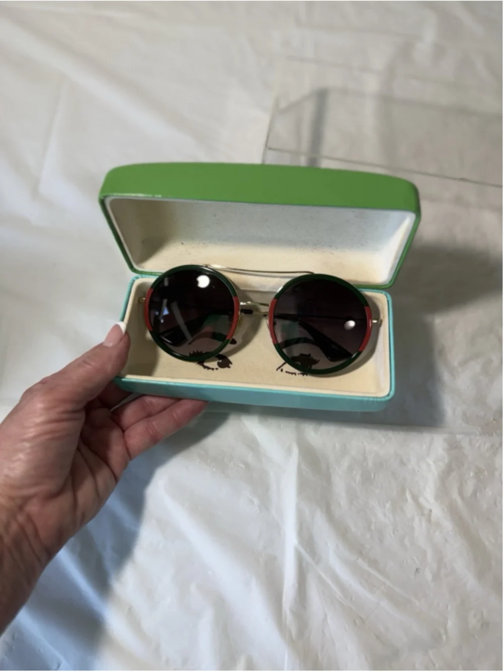 Gucci GG0061S 003 Women's Round Sunglasses Japan 56 22 140